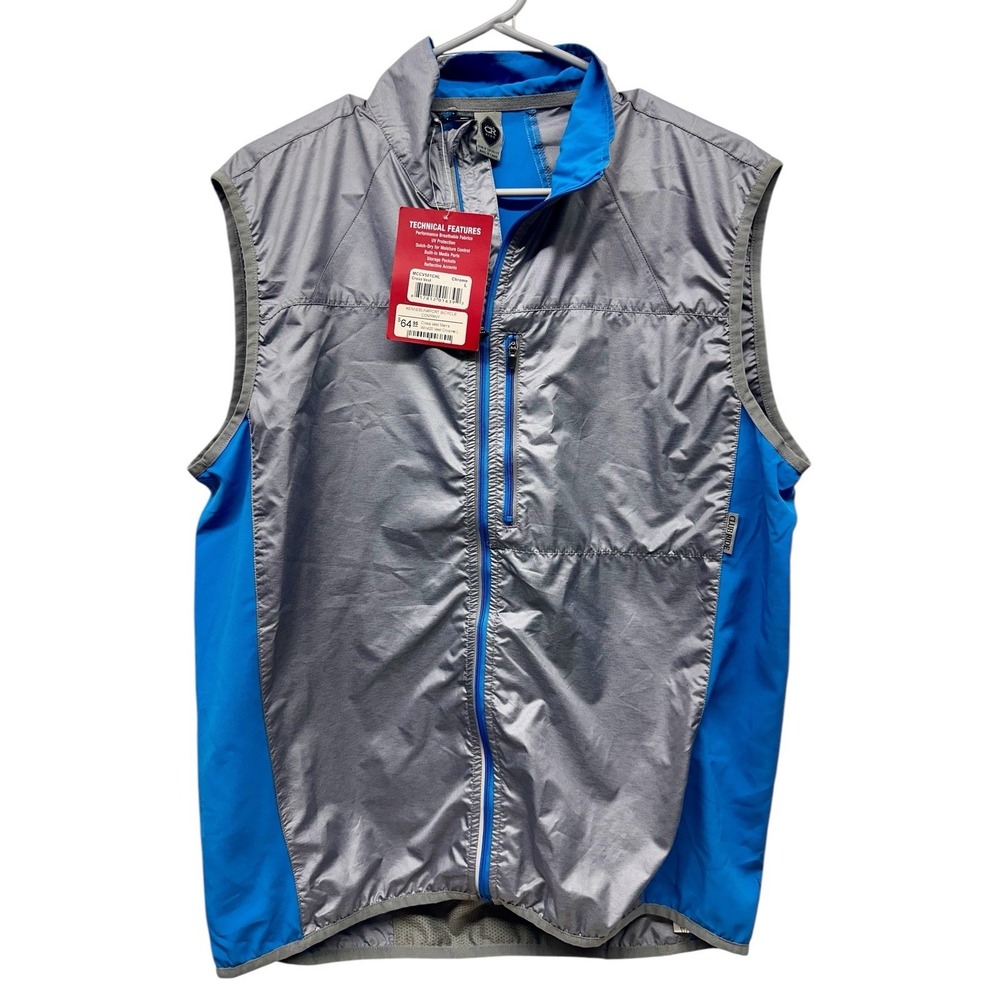 Club‎ Ride Kennebunkport Bicycle Company Men's L Cross Wind 20 Vest MCCV501CHL
